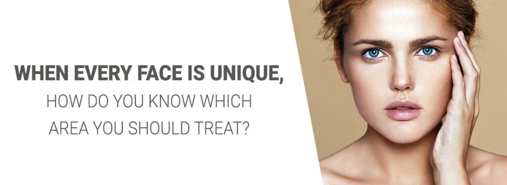 When every face is unique, how do you know which area you should treat?