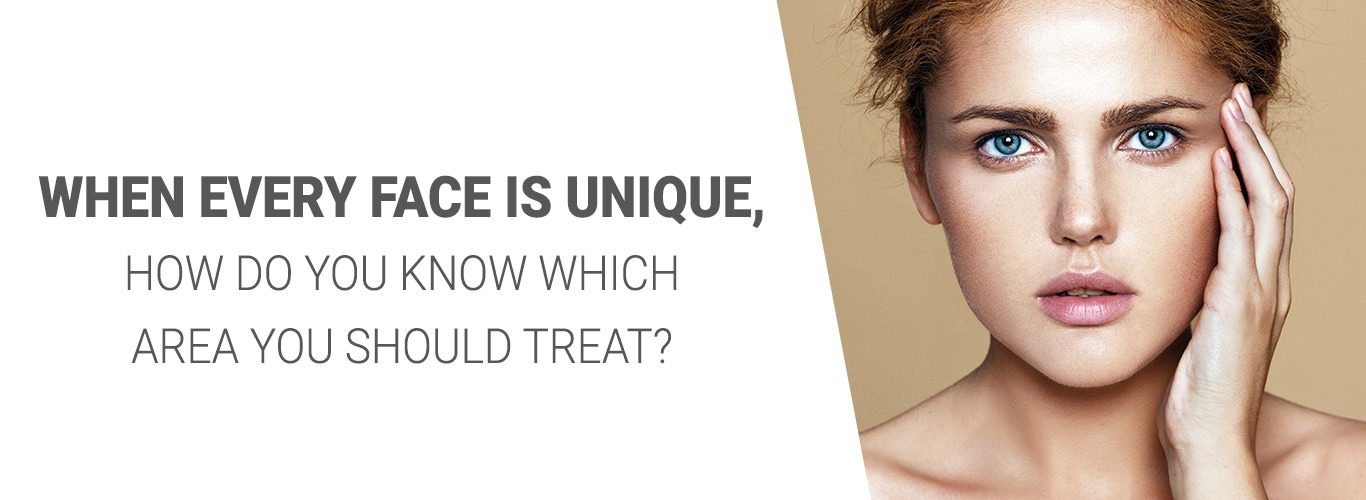 When every face is unique, how do you know which area you should treat?