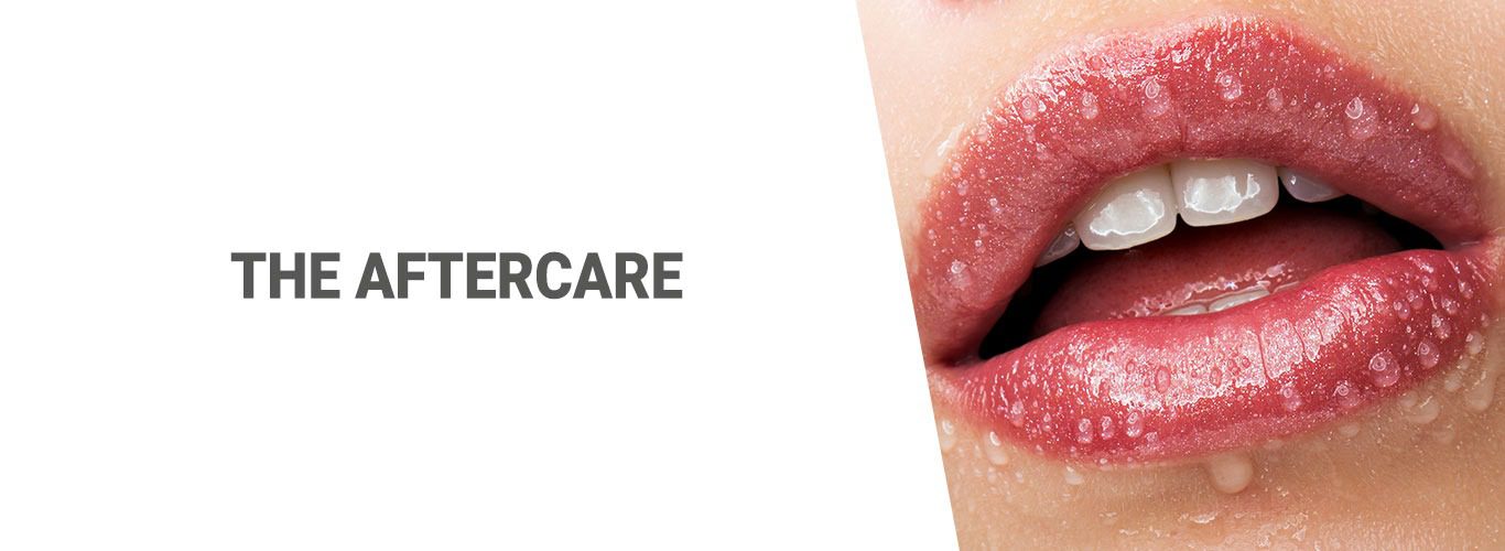 Lip aftercare